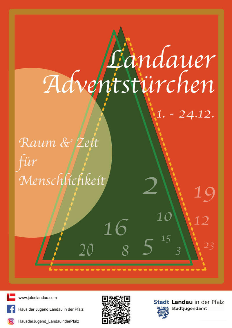 &raquo;Raum & Zeit f&uuml;r Menschlichkeit&laquo;: Unter diesem Motto finden von 1. bis 24. Dezember die Landauer Adventst&uuml;rchen statt. 