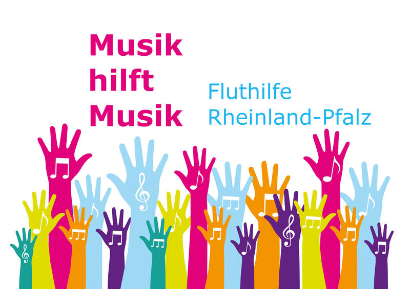 Die Stadtkapelle Landau sammelt Spenden zu Gunsten der Aktion „Musik hilft Musik – Fluthilfe Rheinland-Pfalz“. 