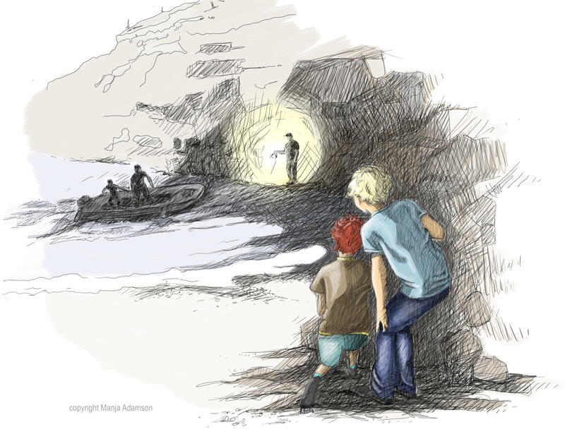 Illustrationen und Tuschezeichnungen zur Buchreihe &raquo;Matti und Max&laquo; sind im Rahmen der 37. Landauer B&uuml;chereitage in der Stadtbibliothek zu sehen. 