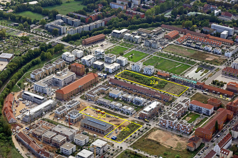 Die Entwicklung des Wohnparks Am Ebenberg befindet sich auf der Zielgeraden: Mit den Baufeldern 22a und 25b/d gehen jetzt die letzten Grundst&uuml;cke auf dem Konversionsgel&auml;nde im S&uuml;den der Stadt Landau in die Vermarktung. 