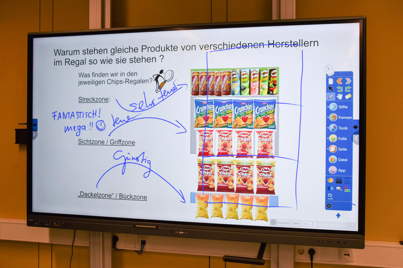 Digitaler Wandel im Klassenzimmer: Die ersten interaktiven Tafeln wurden an den Landauer Schulen bereits installiert. 