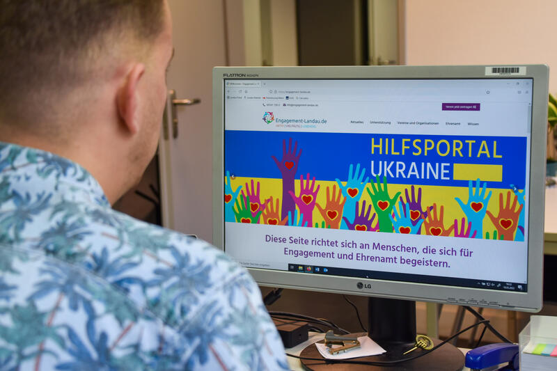 Auf dem st&auml;dtischen Online-Portal f&uuml;r die Ukrainehilfe sind bereits zahlreiche Unterst&uuml;tzungsangebote eingegangen.