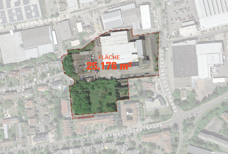 Ein neues Stadtquartier f&uuml;r Landau: Die Unternehmensgruppe Kissel plant die &raquo;Kissel-H&ouml;fe&laquo; in der Landauer Herrenbergstra&szlig;e. 