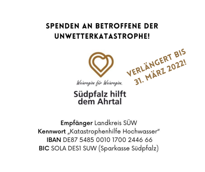 182, Spendenkonto Ahrtal